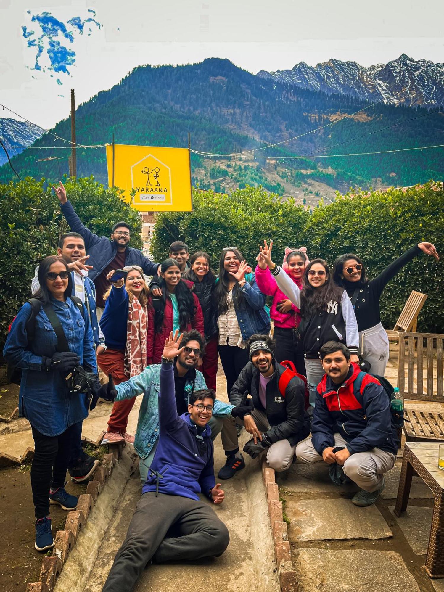 Yaarana Stay & Cafe, Vashisht, Manali Екстер'єр фото